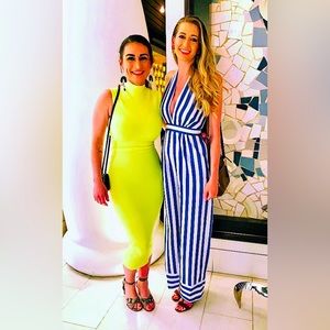 House of CB form fitting dress.